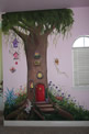 Girls Tree House, Visiting Garden Bunny